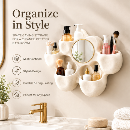 Organize in style — space-saving storage for a cleaner, prettier bathroom. Multifunctional, stylish design, durable and long-lasting, perfect for any space